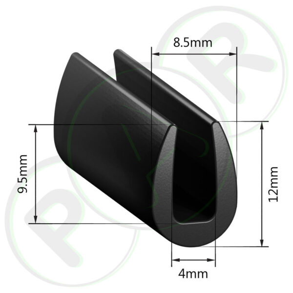 Small U Rubber